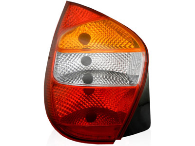 Lanterna palio 01 03 tricolor te carcaca preta