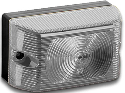 Lanterna Universal Tipo Tijolinho Retangular Cristal Tras.