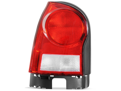 Lanterna Gol 05/12 Bicolor TE (Carcaça Preta - Ré Cristal)