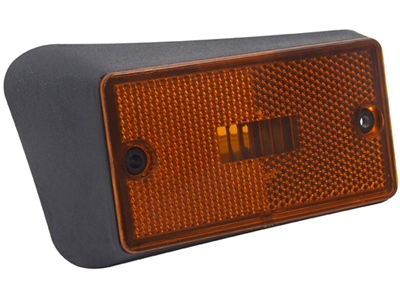 Sinaleira lateral caminhao vw ambar ld base curva