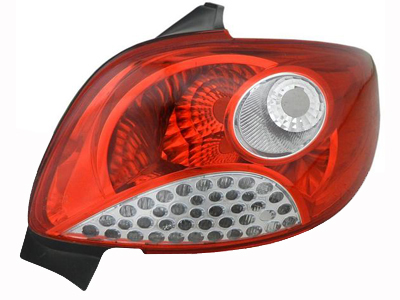 Sinaleira peugeot 207 08 bicolor td re branco