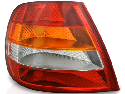 Sinaleira siena 01 03 tricolor te carcaca vermelha