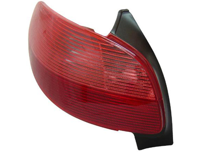 Lanterna Peugeot 206 98/03 Vermelha TE