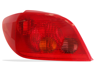 Sinaleira peugeot 307 hatch 03 06 vermelha te