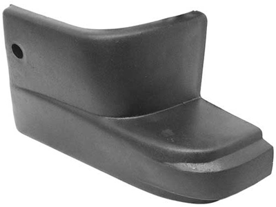 Ponteira parachoque saveiro 92 te preta