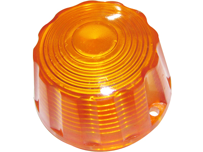 Lente Lanterna Caminhão Chevrolet 64/85 Âmbar Diant. (Pudim)