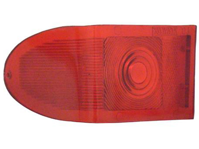 Lente Lanterna Rural/F-75/Willys Vermelha TE (Canto, Curva)