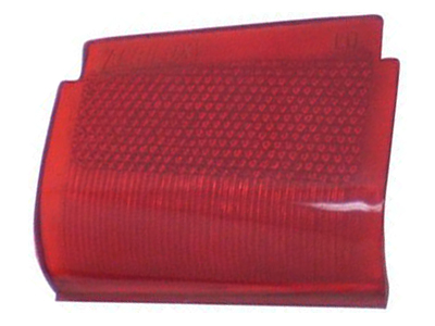 Lente Lanterna Rural/F-75/Willys Vermelha TD (Tampa, Reta)