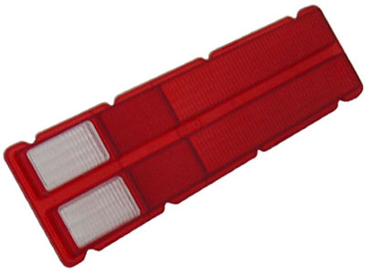 Lente Lanterna Corcel 75/77 Bicolor Tras.