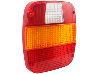 Lente Lanterna Caminhão VW/Cargo Tricolor Tras.