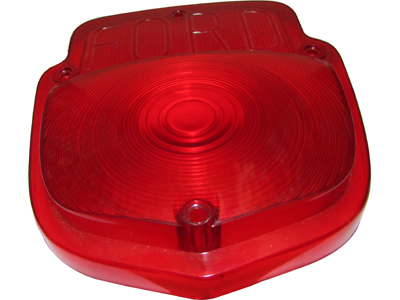 Lente lanterna caminhao ford 65 78 vermelha tras