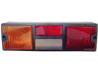 Lente Lanterna Scania 112/113 Tricolor Tras.