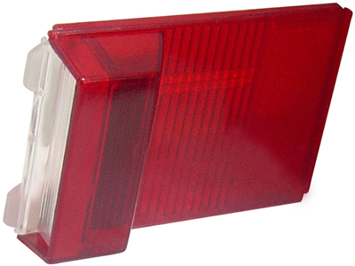 Lente Lanterna Spazio/Oggi Vermelha Tras. (Reta)