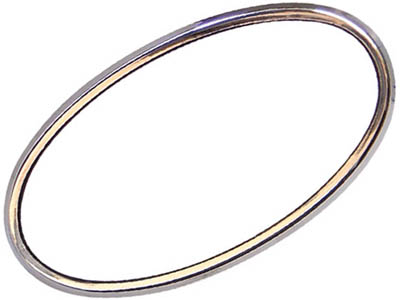 Aro Lanterna Fusca 1200/1300 Cromado Tras.