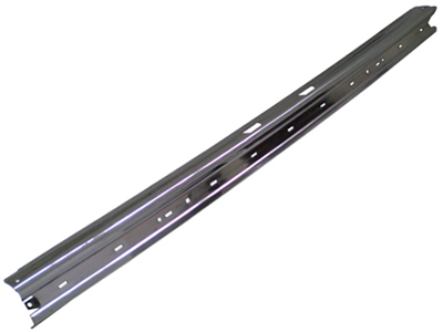 Parachoque traseiro corcel ii del rey cromado c furo