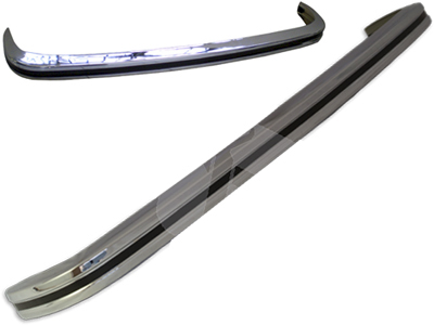 Parachoque Traseiro Brasilia 73/77 (Cromado)