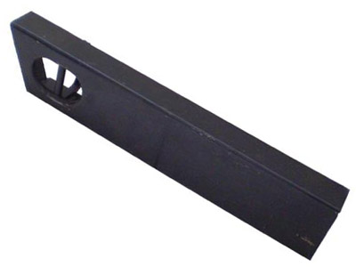 Parachoque traseiro pampa le preto