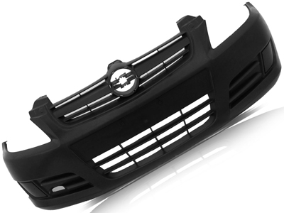Parachoque Dianteiro Celta/Prisma 07/12 (Preto)