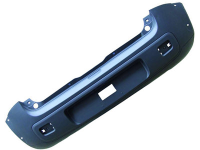 Parachoque traseiro uno way 10 14 cinza