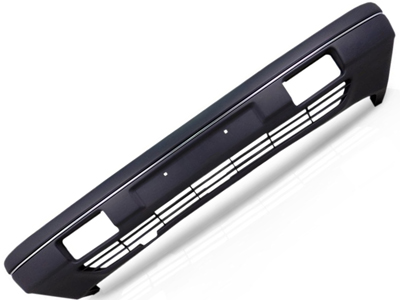 Parachoque dianteiro santana 91 97 c friso preto liso