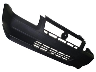 Parachoque Dianteiro Uno 06/08 (Preto, Grade Larga)