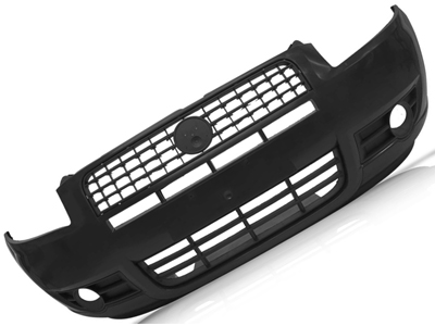 Parachoque dianteiro palio 07 09 e siena 08 11 preto