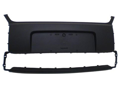 Parachoque dianteiro ka 03 07 central preto