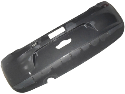 Parachoque traseiro crossfox 05 07 preto