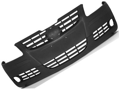 Parachoque Dianteiro Gol 05/12 (Preto Liso Parcial, C/Milha)