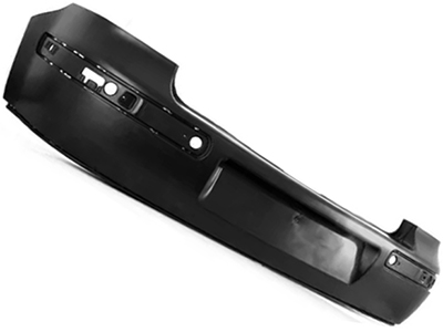 Parachoque traseiro golf 99 06 preto liso