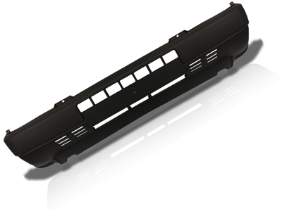 Parachoque dianteiro uno 00 03 preto