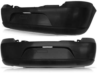 Parachoque Traseiro Palio 08/11 (Preto)