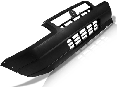 Parachoque dianteiro uno way 06 08 preto