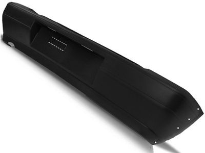 Parachoque traseiro uno way 06 08 preto