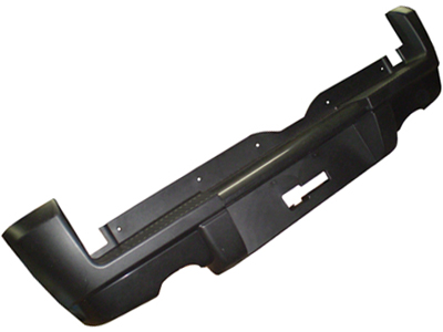 Parachoque traseiro montana 03 10 preto