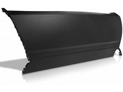 Parachoque Traseiro KA 02/07 Central (Preto)