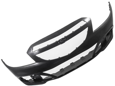 Parachoque Dianteiro Onix/Prisma LT/LTZ 13/16 (Preto)
