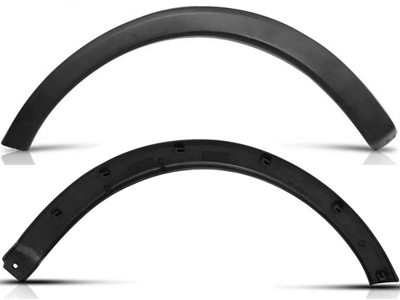 Moldura Paralama Corsa 03/ e Montana Sport /10 DE (Preto)