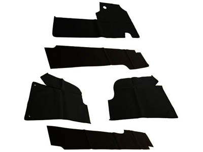 Revestimento Interno Fusca S/Túnel (5 Peças)