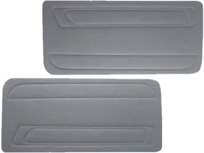 Revestimento portas gol 89 cinza jogo