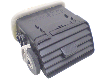 Caixa difusor ar painel gol 00 04 ld preto c tela