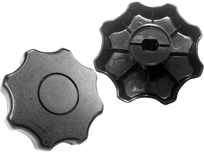 Manopla Banco Monza/Omega/Corsa/Vectra Preto (C/Tampa)