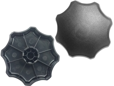 Manopla Banco Corsa/Astra/Vectra Preto (Fechado)