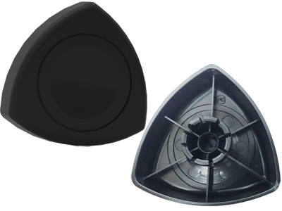 Manopla Banco Gol/Parati/Saveiro 97/ Preto (Fechado)