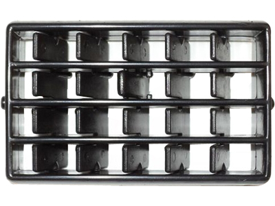 Difusor Ar Painel Uno /94 e Tempra 92/95 Preto (Central)
