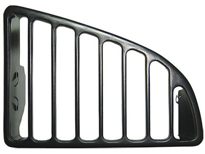 Difusor Ar Painel Logus/Pointer LD Preto (Central)