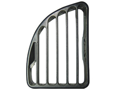 Difusor Ar Painel Logus/Pointer LE Preto (Lateral)