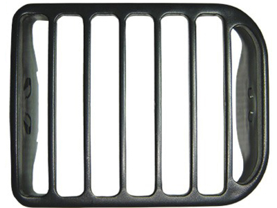 Difusor Ar Painel Logus/Pointer LD Preto (Lateral)