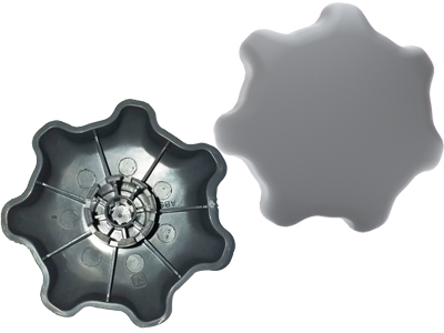 Manopla Banco Corsa Moderno 03/ Cinza