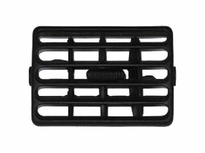 Difusor Ar Painel Escort 87/ Preto (Central/Lateral)